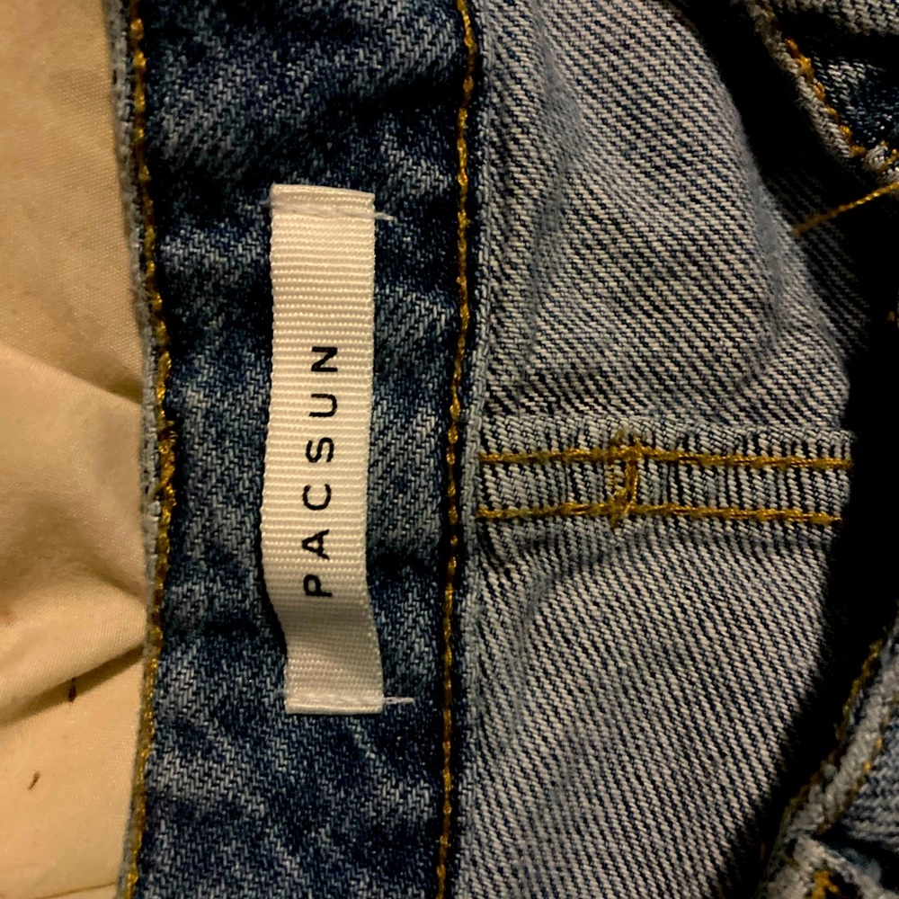 High rise blue pacsun jeans